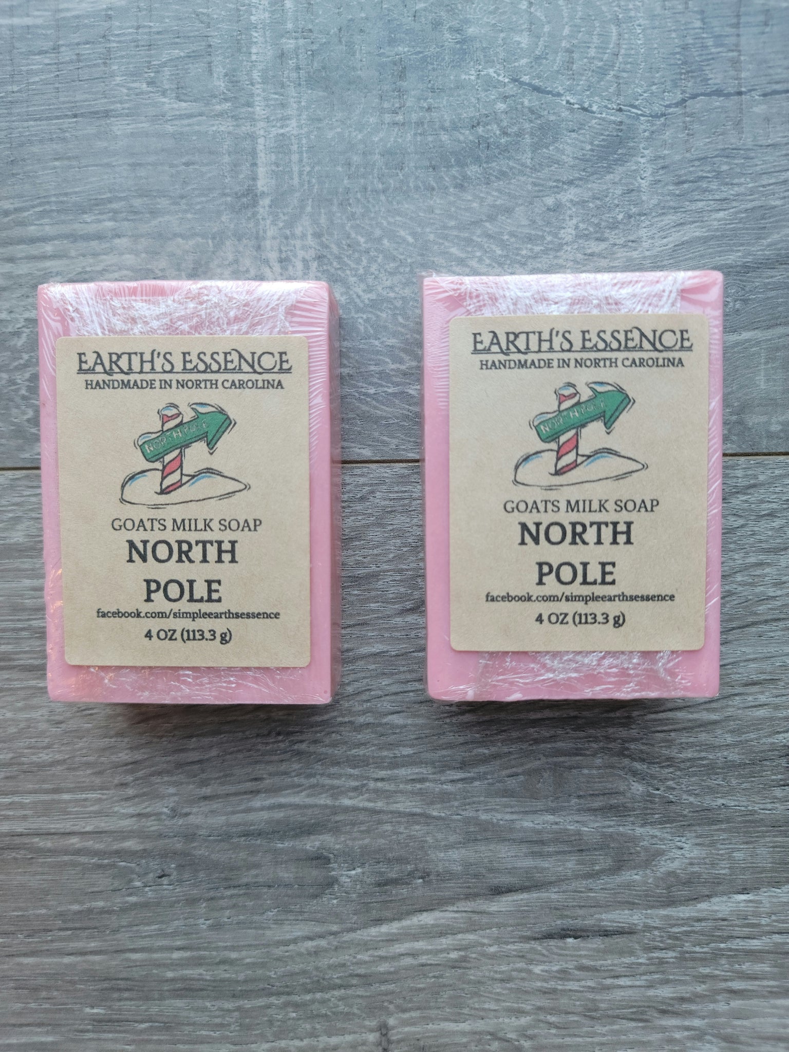 North Pole 4 oz Goats Milk Soap