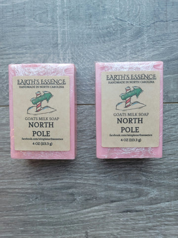 North Pole 4 oz Goats Milk Soap