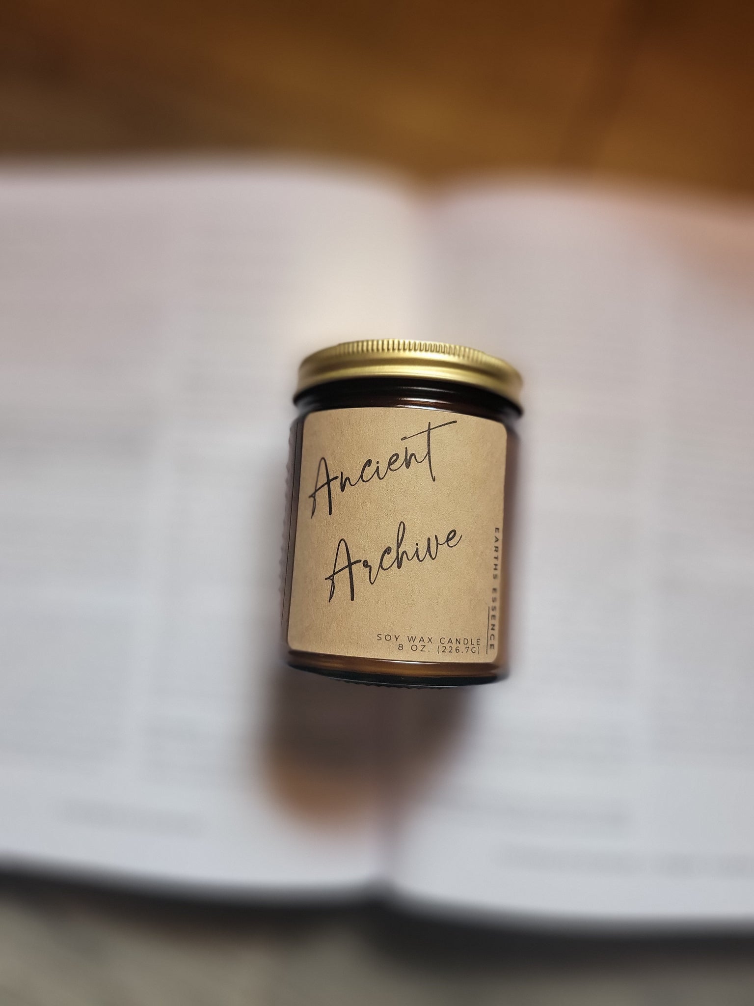 Ancient Archive 8 oz Soy Candle