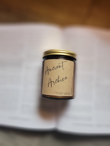 Ancient Archive 8 oz Soy Candle