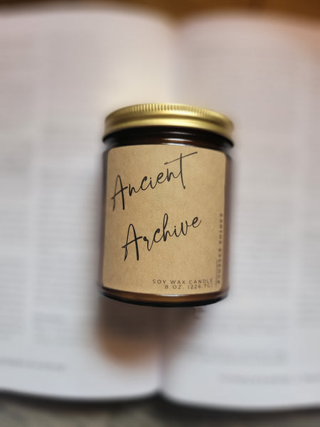 Ancient Archive 8 oz Soy Candle