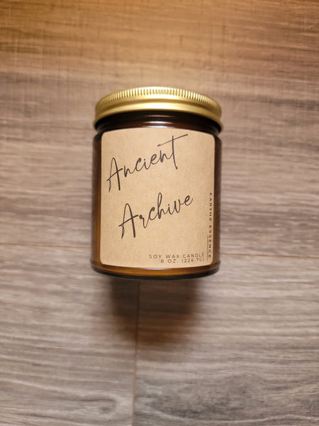 Ancient Archive 8 oz Soy Candle