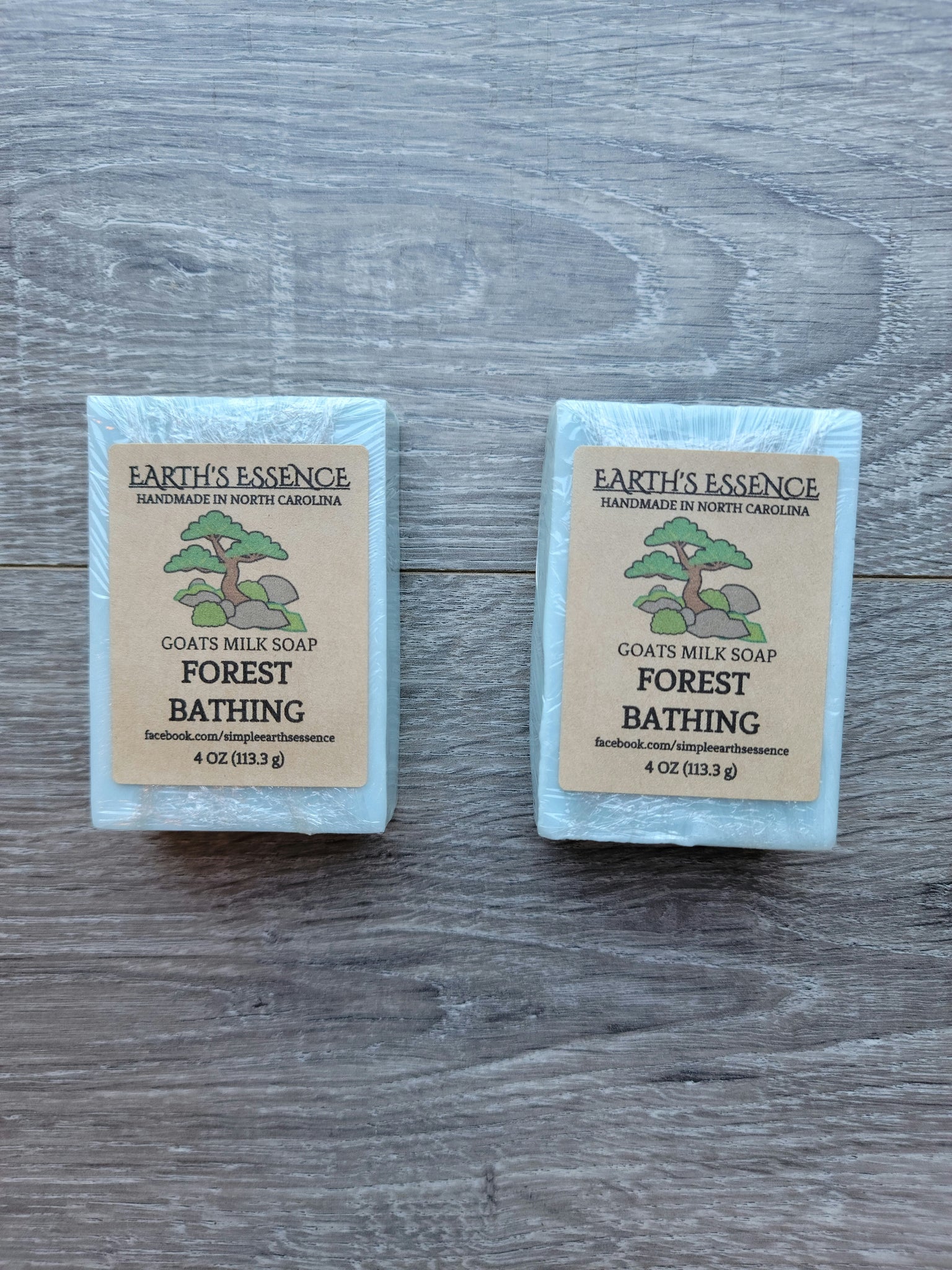 Forest Bathing 4 oz Goats Milk Soap