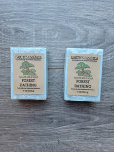 Forest Bathing 4 oz Goats Milk Soap