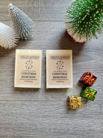 Christmas Memories 4 oz Goats Milk Soap