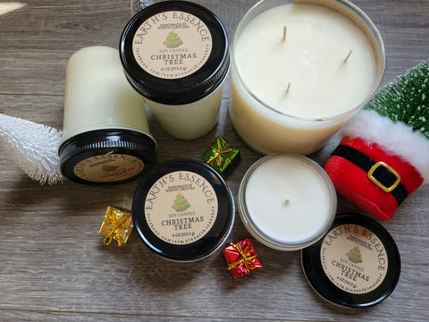 Christmas Tree Soy Candle, 3 Sizes