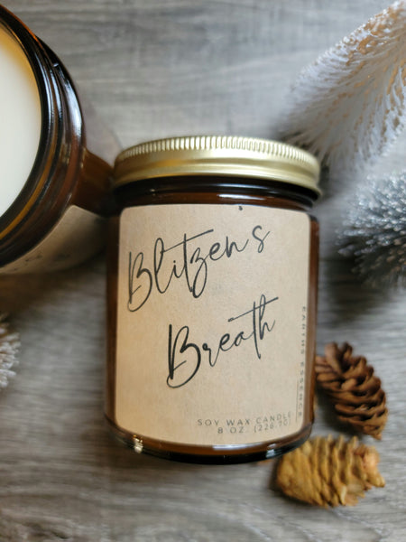 Blitzen's Breath 8 oz Soy Candle