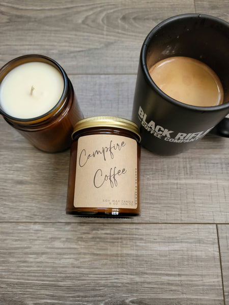 Campfire Coffee 8 oz Soy Candle