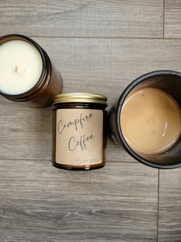 Campfire Coffee 8 oz Soy Candle