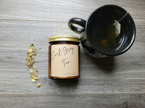 Earl Grey Tea 8 oz Soy Candle