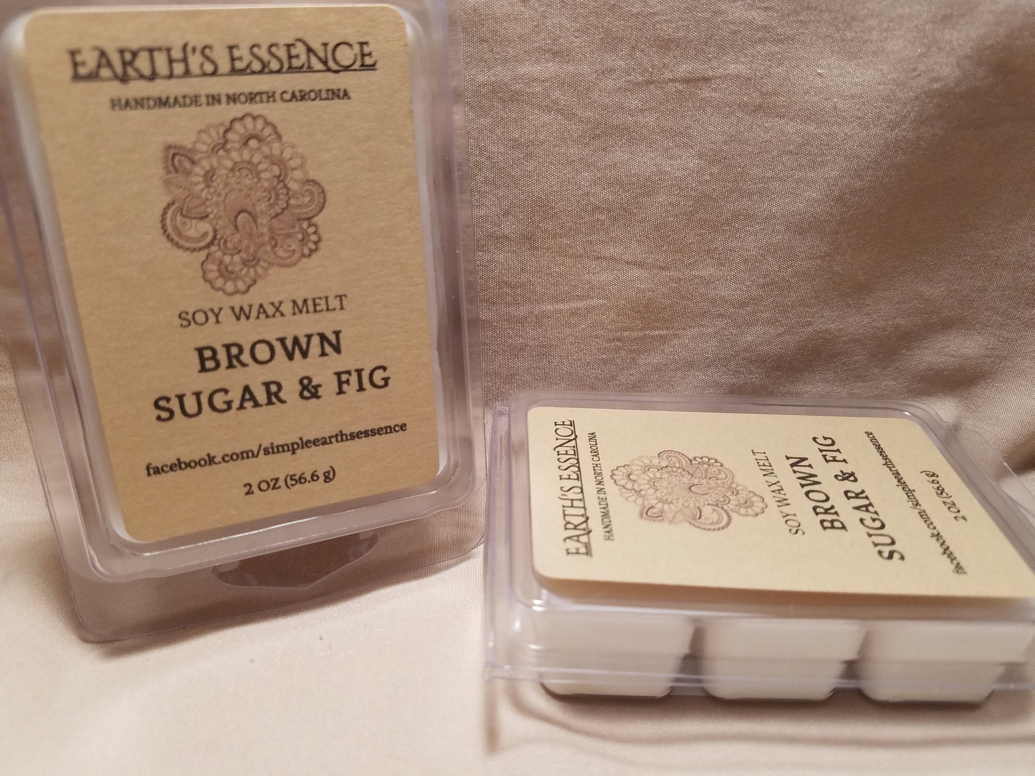 Brown Sugar & Fig Wax Melt 2 oz Soy Wax Melt