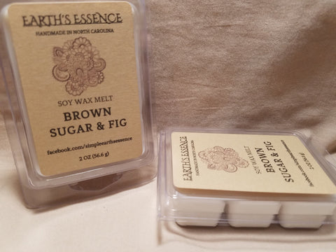 Brown Sugar & Fig Wax Melt 2 oz Soy Wax Melt