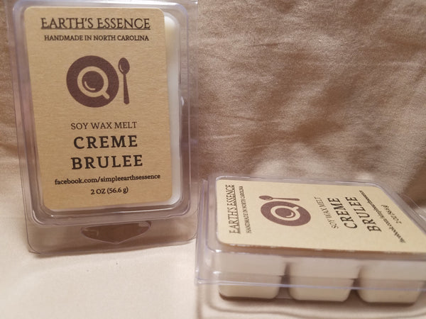 Creme Brulee 2 oz Soy Wax Melts