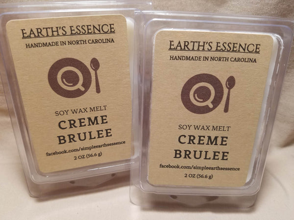 Creme Brulee 2 oz Soy Wax Melts