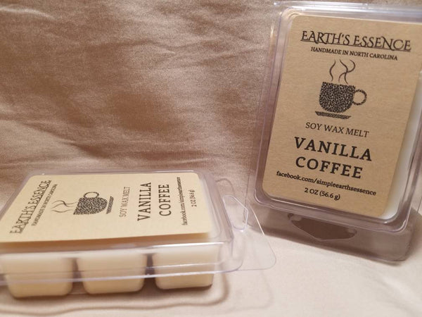 Vanilla Coffee 2 oz Soy Wax Melt