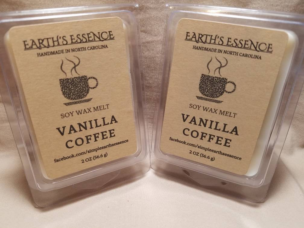 Vanilla Coffee 2 oz Soy Wax Melt