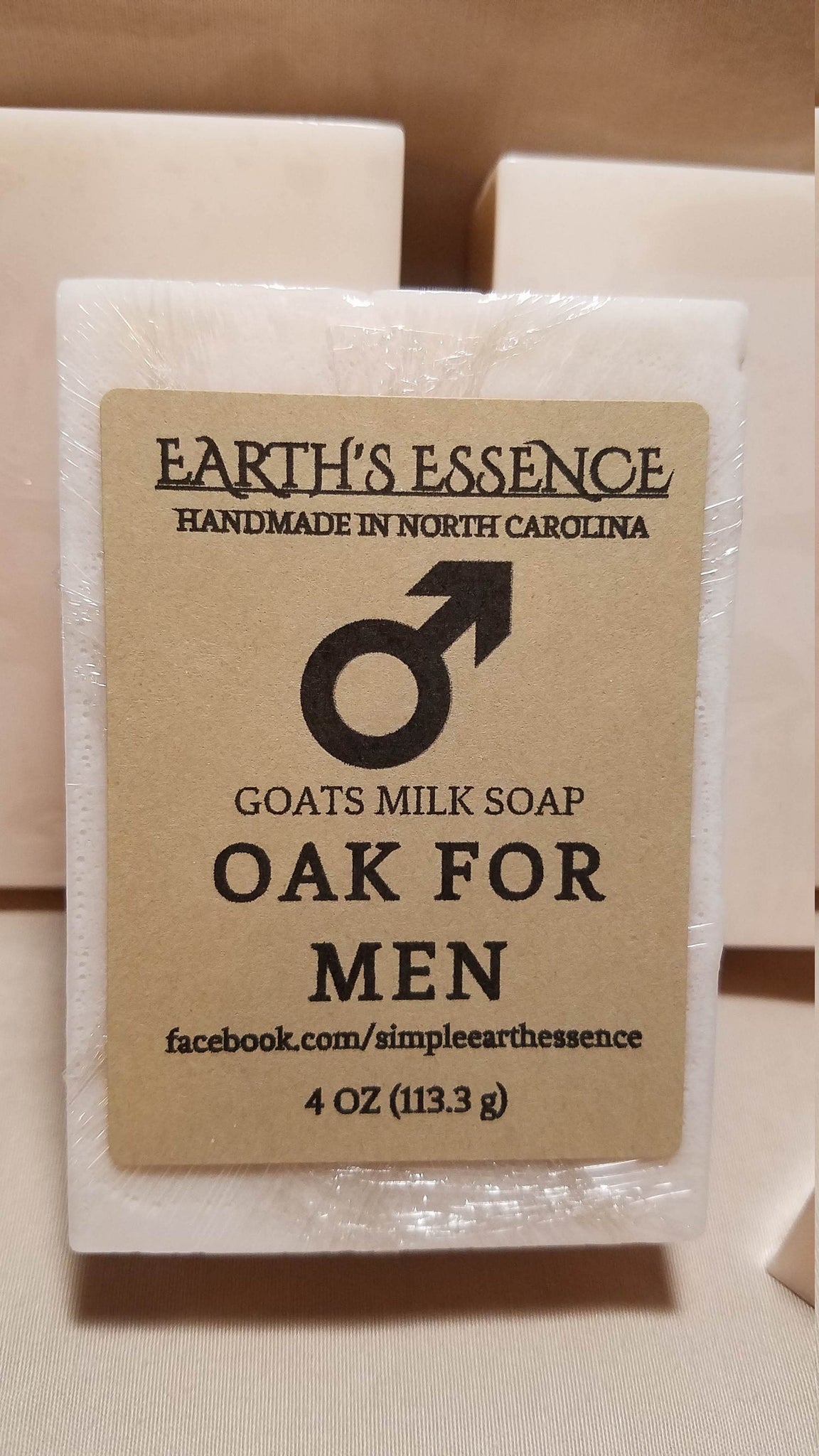 Oak For Men Goats Milk Soap 4 OZ