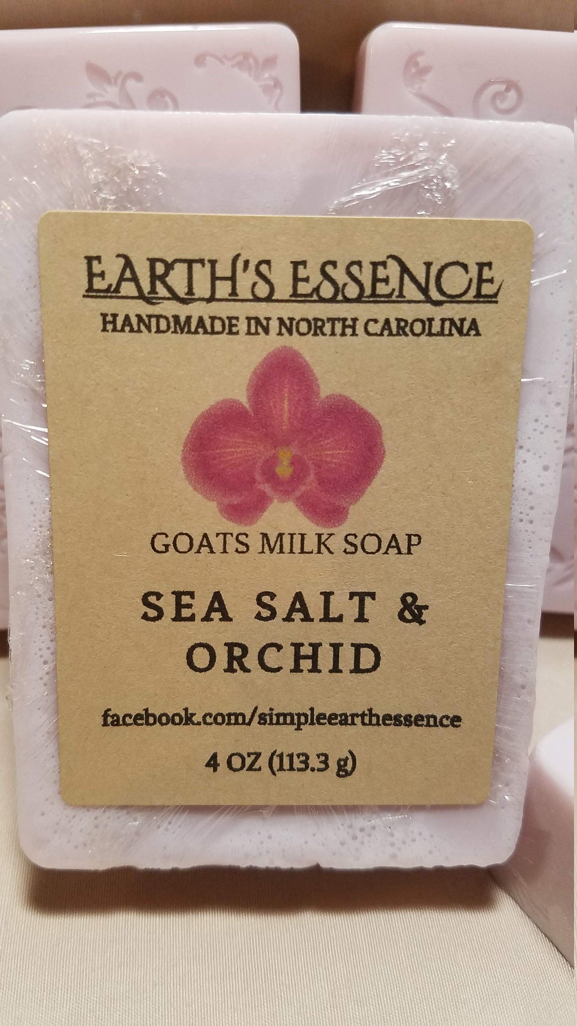 Sea Salt & Orchid Goats Milk Soap 4 OZ