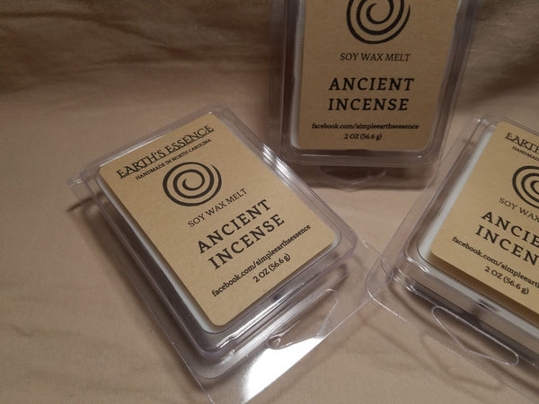 Ancient Incense 2 OZ Soy Wax Melts