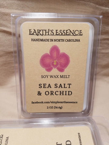 Sea Salt & Orchid 2 OZ Soy Wax Melt