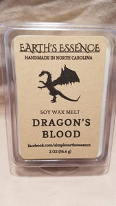 Dragon's Blood Soy Wax Melt 2 OZ