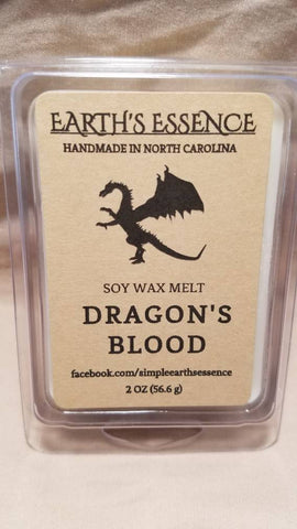 Dragon's Blood Soy Wax Melt 2 OZ