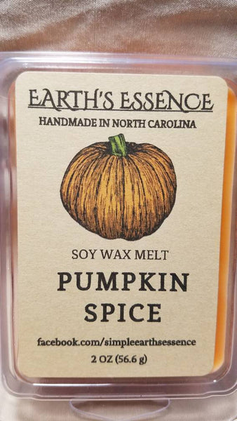 Pumpkin Spice 2 oz Soy Wax Melt