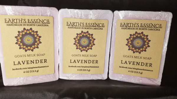 Lavender 4 OZ Goats Milk Soap