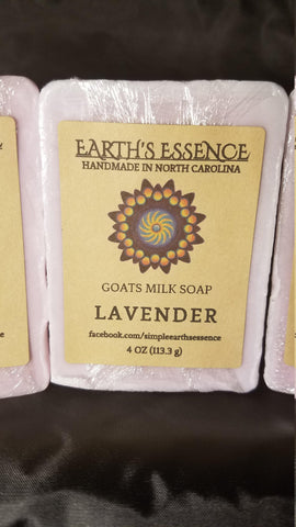 Lavender 4 OZ Goats Milk Soap
