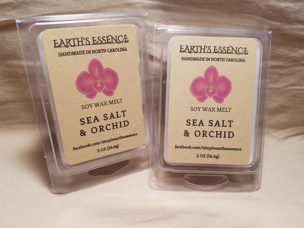 Sea Salt & Orchid 2 OZ Soy Wax Melt