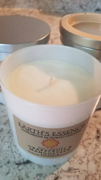 Grapefruit & Mangosteen 8 OZ Soy Candle