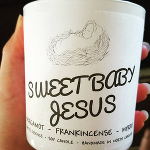 Sweet Baby Jesus 8 oz Soy Candle