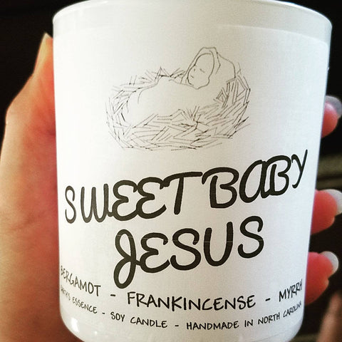Sweet Baby Jesus 8 oz Soy Candle