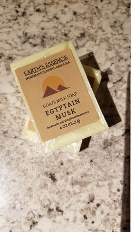 Egyptian Musk 4 oz Goats Milk Soap