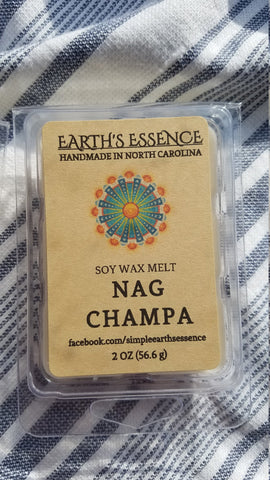 Nag Champa 2 oz Soy Wax Melt