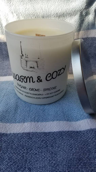 Warm and Cozy 9 Oz Soy Candle