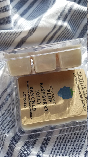 Blue Raspberry Rancher 2 oz Soy Wax Melts