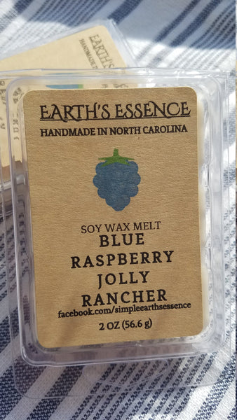 Blue Raspberry Rancher 2 oz Soy Wax Melts
