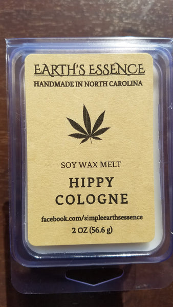 Hippy Cologne 2 oz Soy Wax Melts
