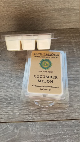 Cucumber Melon 2 OZ Soy Wax Melt