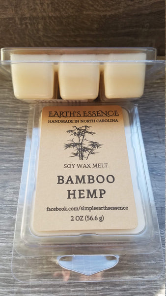Bamboo Hemp 2 OZ Soy Wax Melts