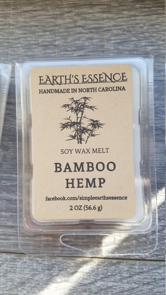 Bamboo Hemp 2 OZ Soy Wax Melts