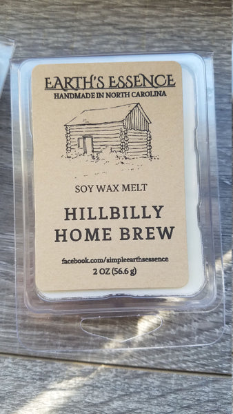 Hillbilly Homebrew 2 OZ Soy Wax Melt