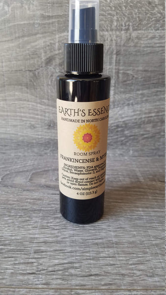 Frankincense & Myrrh 4 oz Room Spray