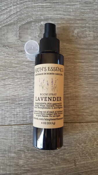 Lavender 4 oz Natural Room Spray