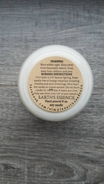 Garlic 8 oz Soy Candle