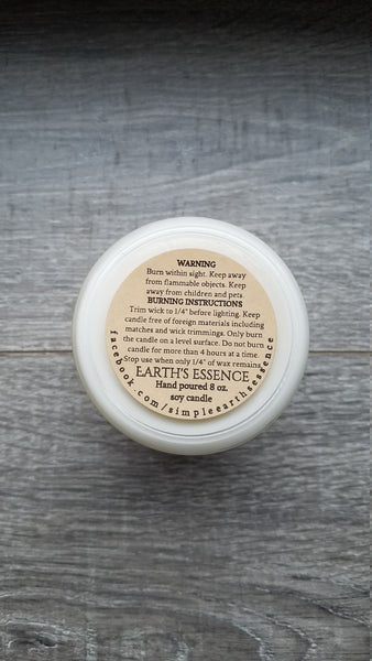 Baby Diaper 8 oz Soy Candle