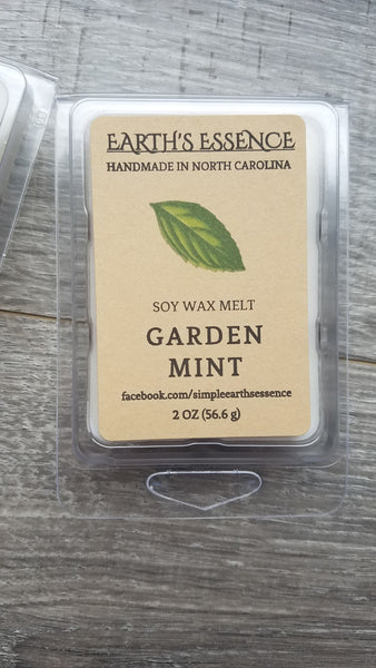 Garden Mint 2 oz Soy Wax Melt