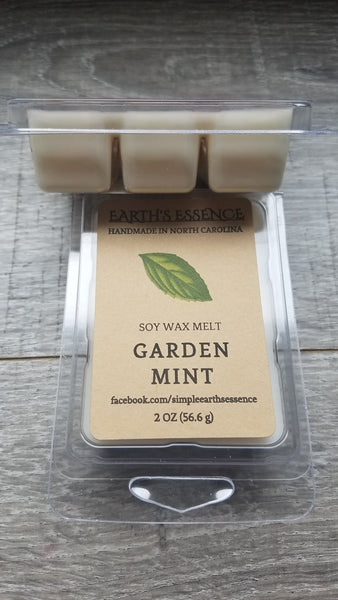 Garden Mint 2 oz Soy Wax Melt