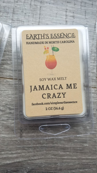 Jamaica Me Crazy 2 oz Soy Wax Melt